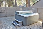 The enclosed, private Hot Tub